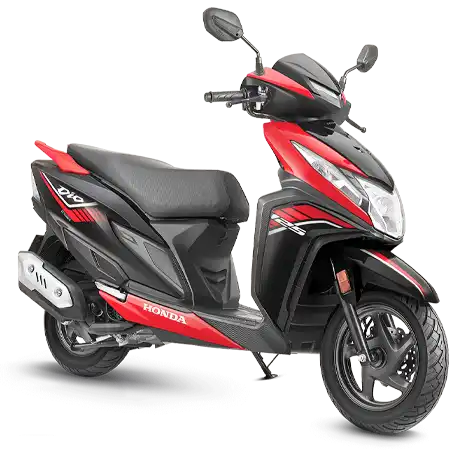 Red Honda Dio scooter rental Colombo airport delivery